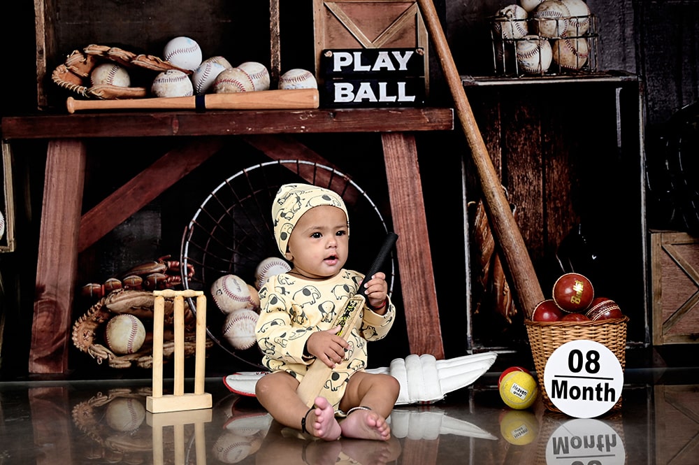 7 To 8 Months Baby Boy, Girl Photography, Photographer Ahmedabad